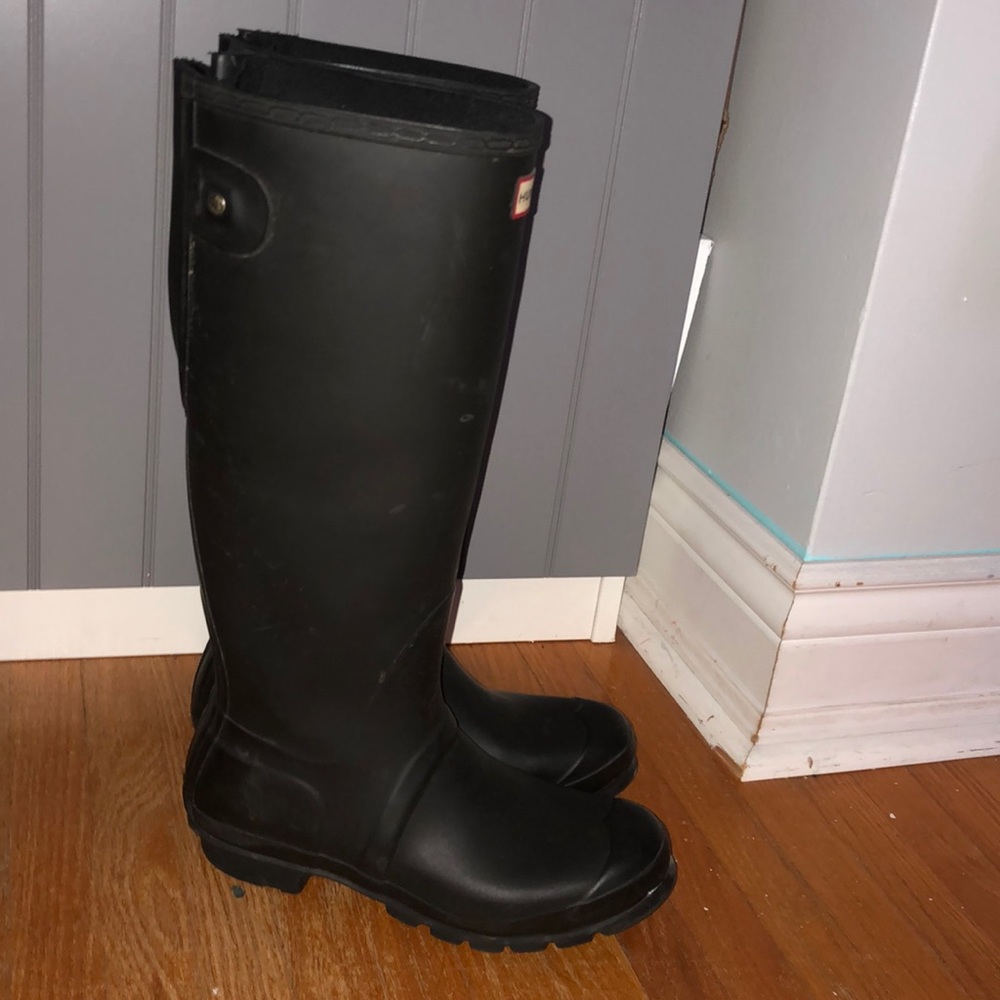 Black Hunter Boots